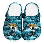 custom jacksonville jaguars snowy hills clogs best selling