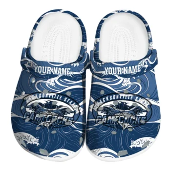 custom jacksonville state gamecocks wave flow clogs best selling
