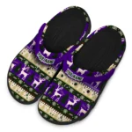 custom james madison dukes christmas motif clogs best selling