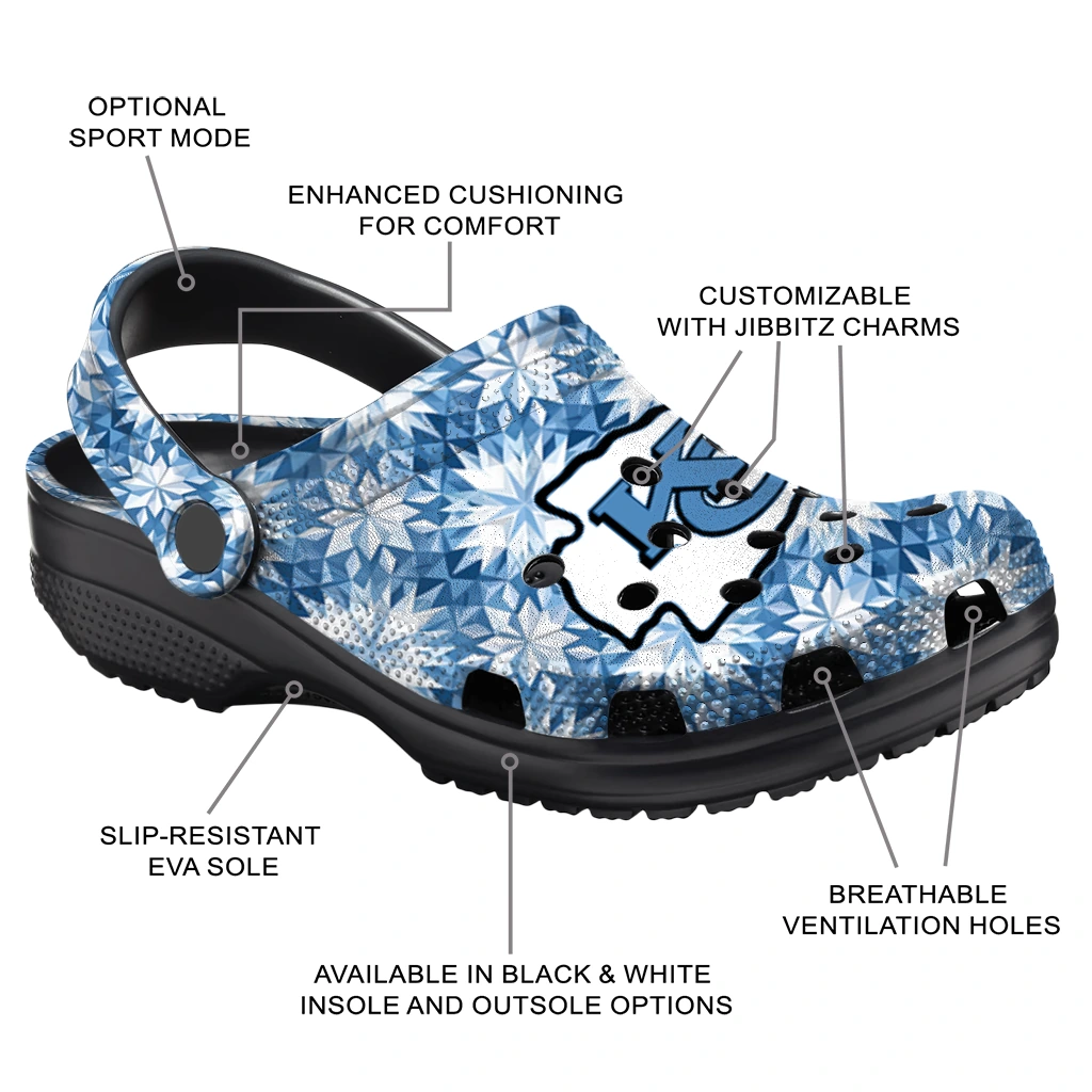 custom kansas city chiefs snowflake mosaic clogs new arrival custom kansas city chiefs snowflake mosaic clogs new arrival