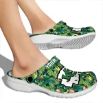 custom kansas city chiefs tropical leaves clogs best selling