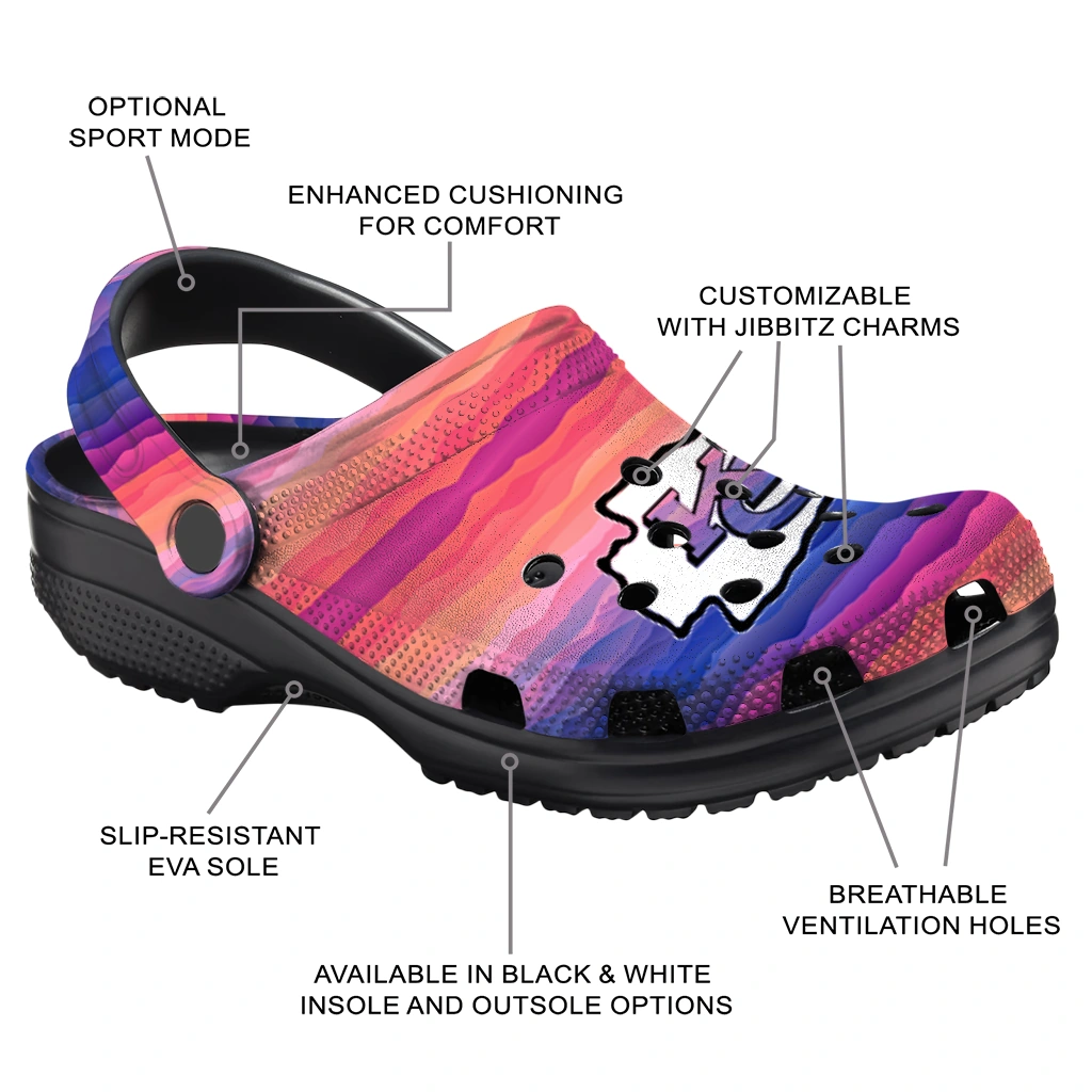 custom kansas city chiefs wavy stripes clogs new arrival custom kansas city chiefs wavy stripes clogs new arrival