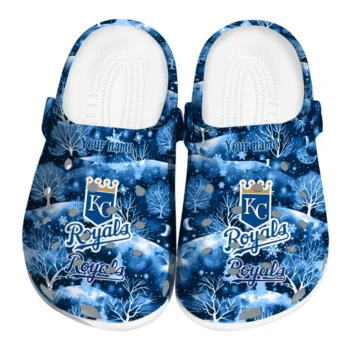 custom kansas city royals snowy hills clogs best selling