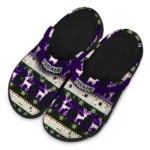 custom kansas state wildcats christmas motif clogs best selling