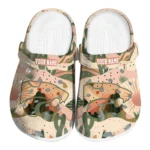 custom kansas state wildcats desert cactus pattern clogs best selling