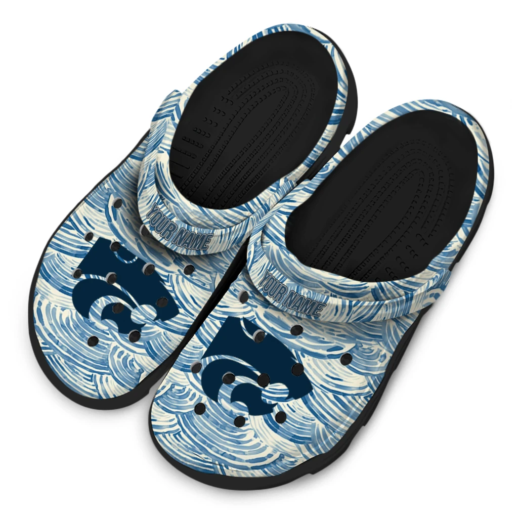 custom kansas state wildcats sea swirls clogs latest model custom kansas state wildcats sea swirls clogs latest model