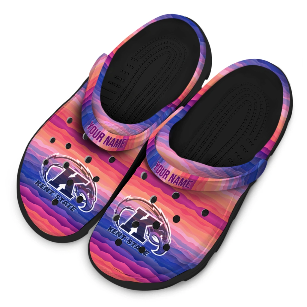 custom kent state golden flashes wavy stripes clogs latest model custom kent state golden flashes wavy stripes clogs latest model