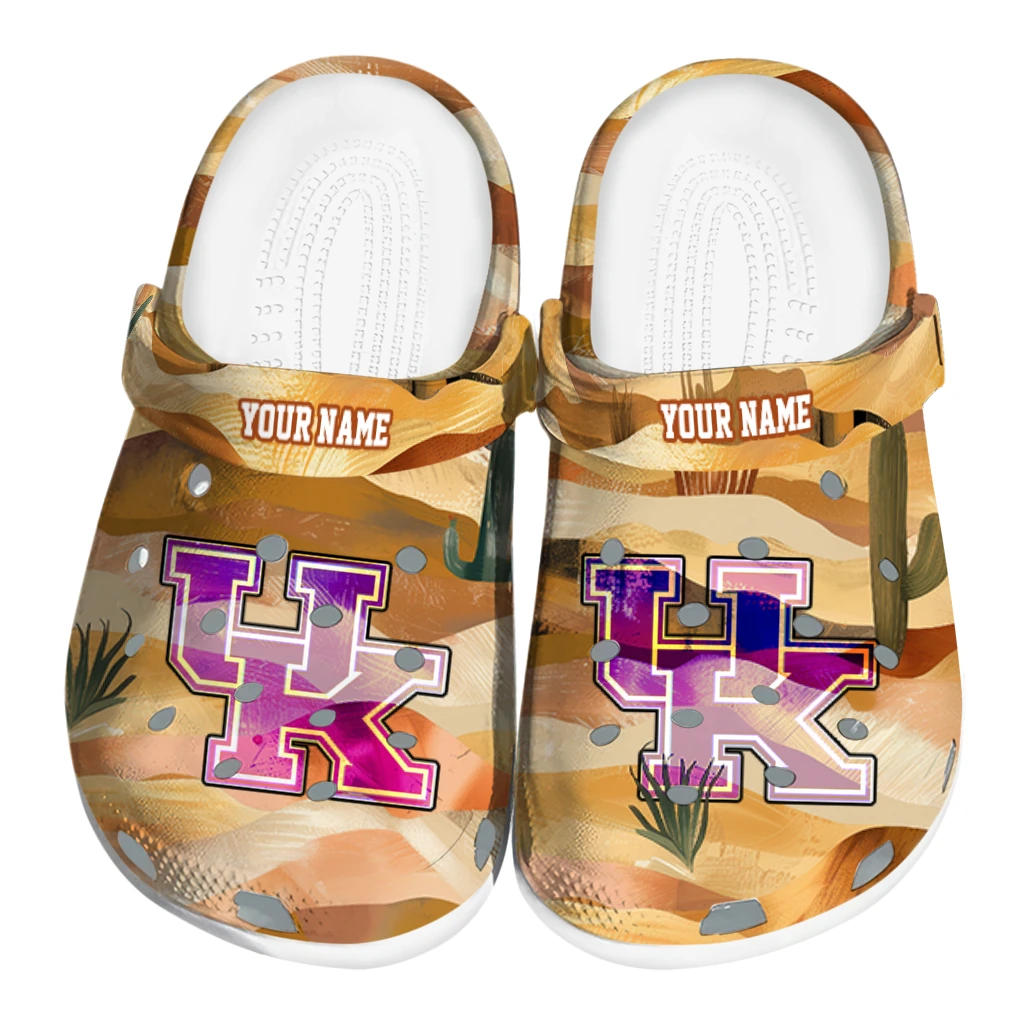 custom kentucky wildcats desert layers clogs best selling custom kentucky wildcats desert layers clogs best selling