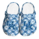 custom kentucky wildcats snowflake mosaic clogs best selling