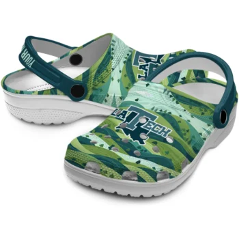 custom la tech hills illustration clogs high quality