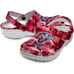 custom liberty flames snowy hills clogs best selling