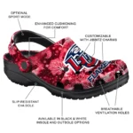 custom liberty flames snowy hills clogs best selling