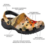 custom los angeles angels desert layers clogs best selling