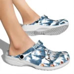 custom los angeles chargers snowy mountains clogs best selling