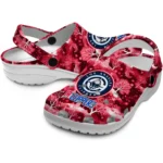 custom los angeles clippers snowy hills clogs best selling