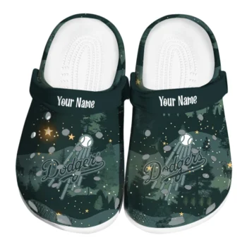 custom los angeles dodgers deer nightscape clogs best selling