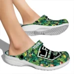 custom los angeles kings tropical leaves clogs best selling
