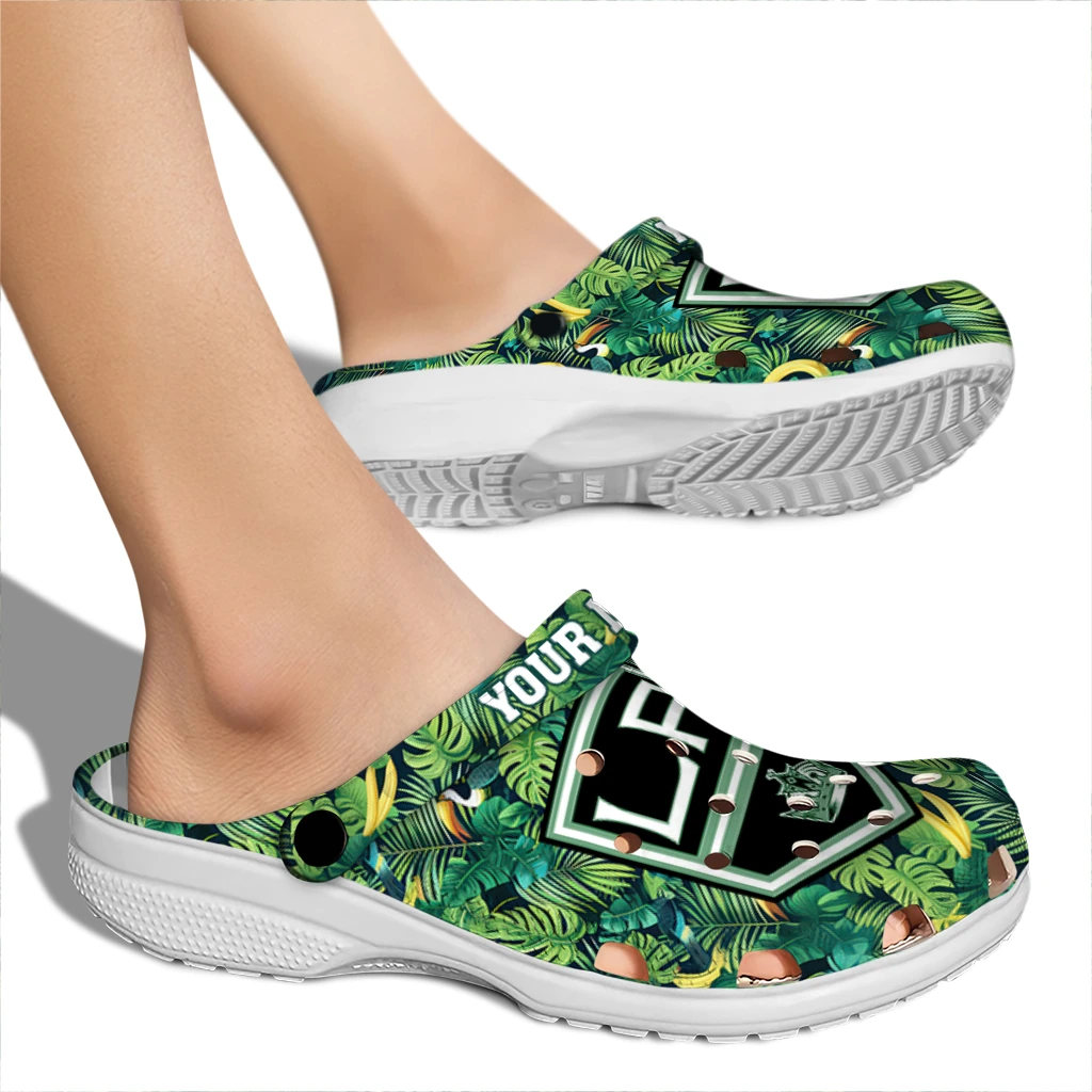 custom los angeles kings tropical leaves clogs fashion forward custom los angeles kings tropical leaves clogs fashion forward