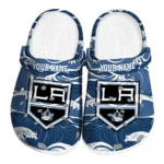 custom los angeles kings wave flow clogs best selling