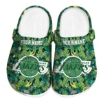 custom los angeles lakers tropical leaves clogs best selling