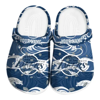 custom los angeles lakers wave flow clogs best selling