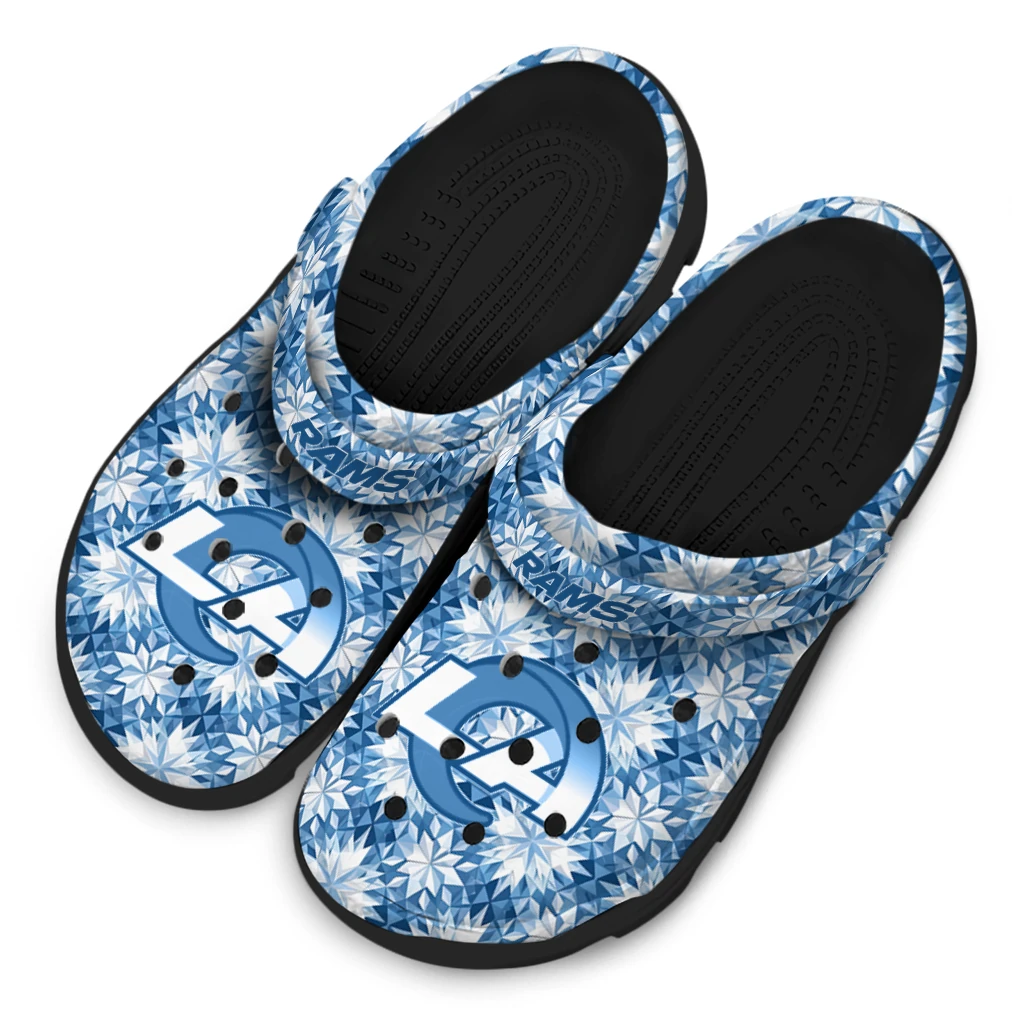 custom los angeles rams snowflake mosaic clogs latest model custom los angeles rams snowflake mosaic clogs latest model