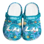 custom los angeles rams tropical fish ocean clogs best selling