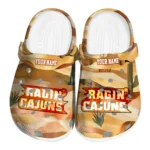 custom louisiana ragin cajuns desert layers clogs best selling