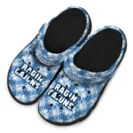 custom louisiana ragin cajuns snowflake mosaic clogs best selling