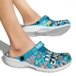custom louisiana ragin cajuns tropical fish ocean clogs best selling