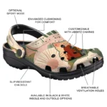 custom louisville cardinals desert cactus pattern clogs best selling