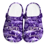 custom lsu tigers snowy hills clogs best selling