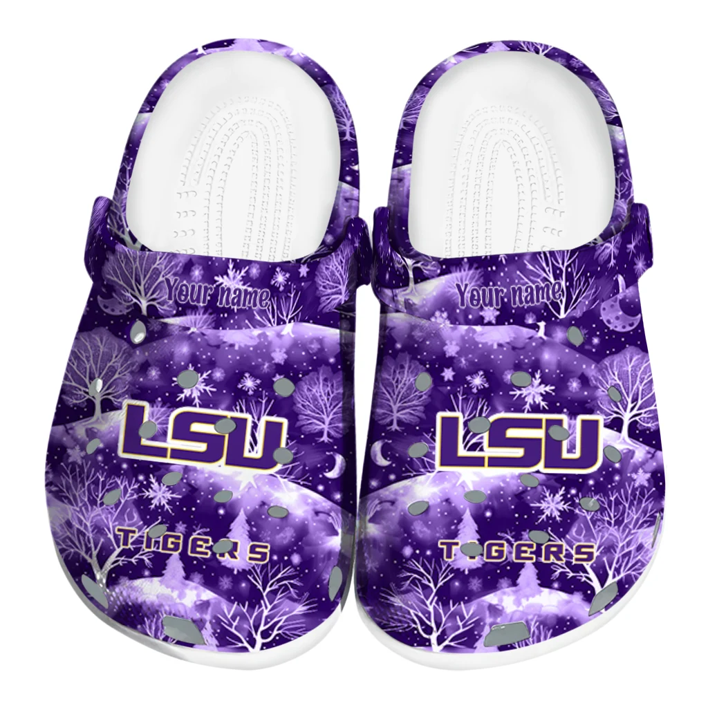 custom lsu tigers snowy hills clogs best selling custom lsu tigers snowy hills clogs best selling