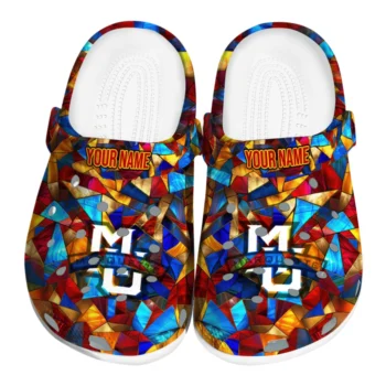 custom marquette golden eagles prism pieces clogs best selling