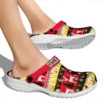 custom maryland terrapins christmas motif clogs best selling