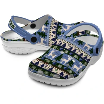 custom memphis grizzlies christmas motif clogs high quality