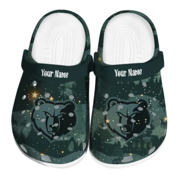 custom memphis grizzlies deer nightscape clogs best selling