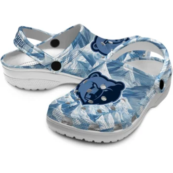 custom memphis grizzlies mountain artwork clogs high quality