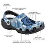 custom memphis grizzlies mountain artwork clogs best selling