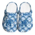 custom memphis tigers snowflake mosaic clogs best selling