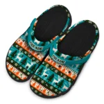 custom miami dolphins christmas motif clogs best selling