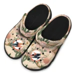custom miami dolphins desert cactus pattern clogs best selling