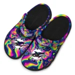 custom miami dolphins swirling mushrooms clogs best selling