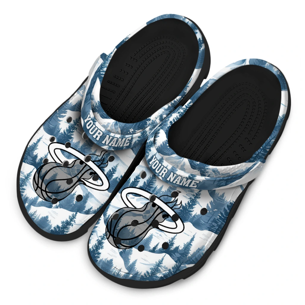 custom miami heat snowy mountains clogs latest model custom miami heat snowy mountains clogs latest model