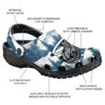custom miami heat snowy mountains clogs best selling