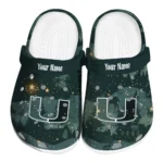 custom miami hurricanes deer nightscape clogs best selling