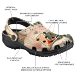 custom miami hurricanes desert cactus pattern clogs best selling