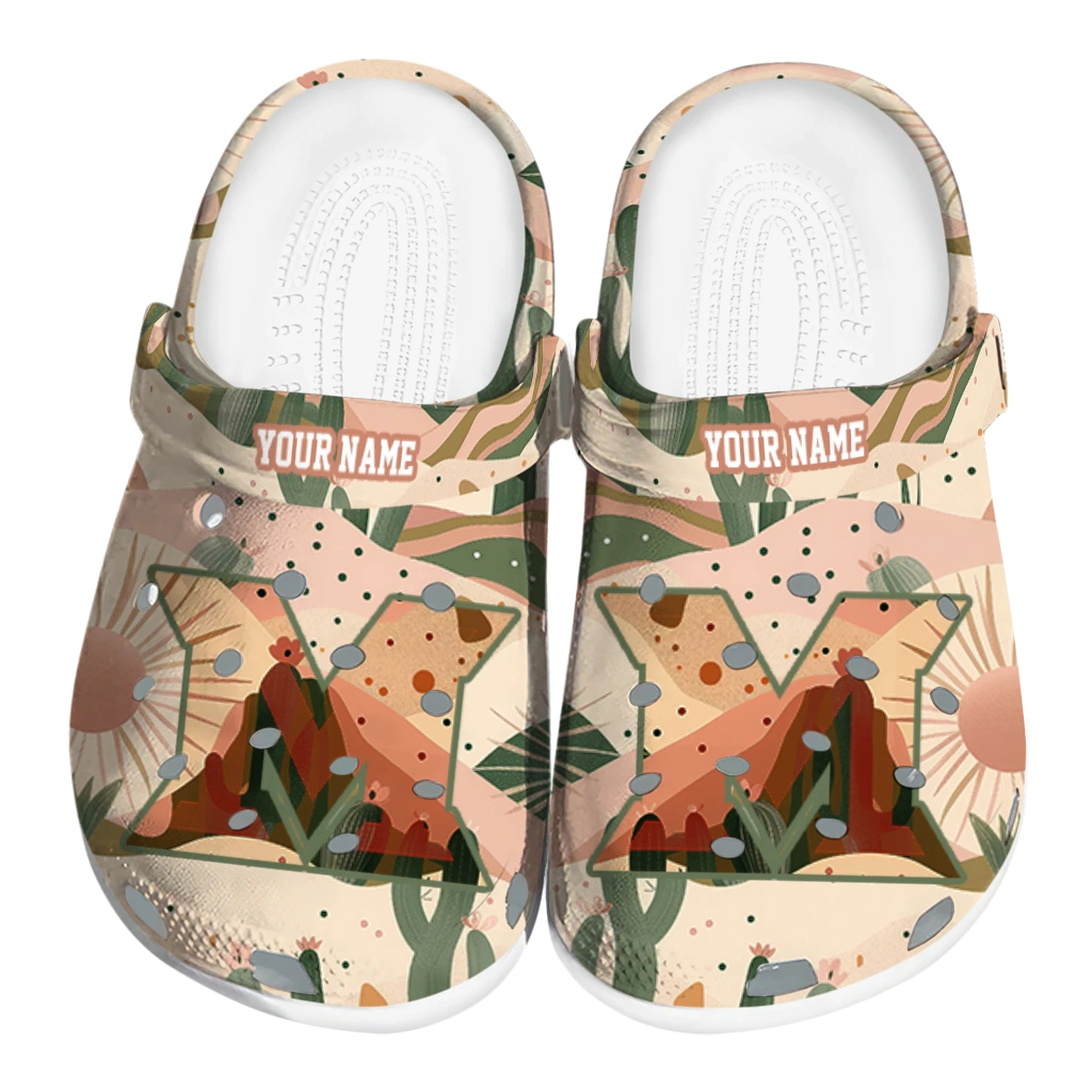 custom miami redhawks desert cactus pattern clogs best selling custom miami redhawks desert cactus pattern clogs best selling