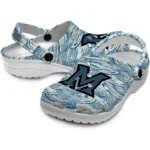 custom miami redhawks sea swirls clogs best selling