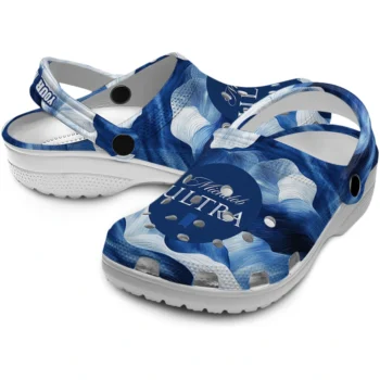 custom michelob ultra wave flow blue white clogs high quality hey clogs